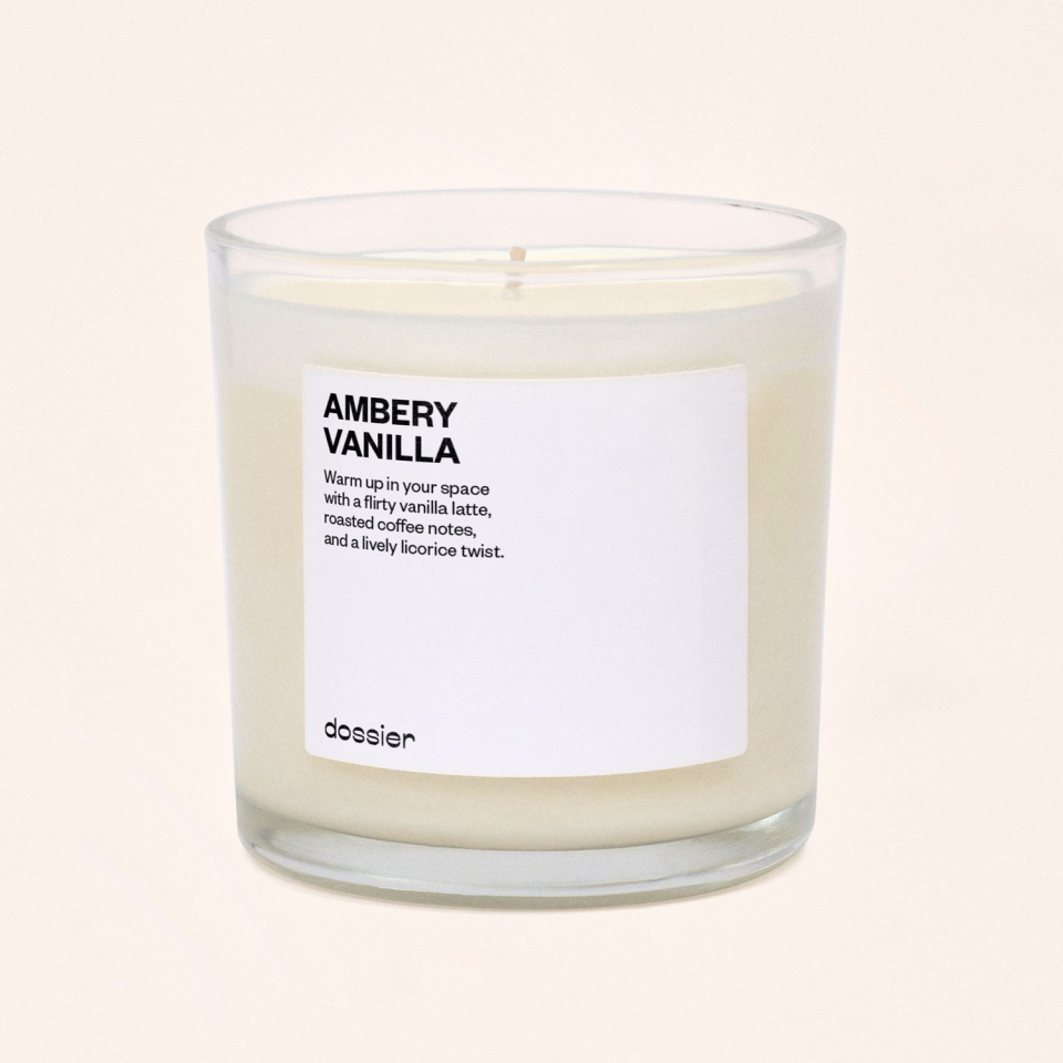 Ambery Vanilla Candle